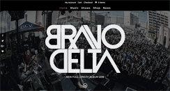 Desktop Screenshot of bravodeltamusic.com